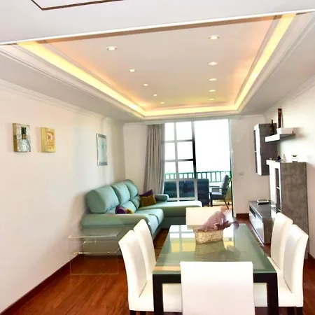 Lägenhet Vista Mar Azul Elegante Y Acogedor *