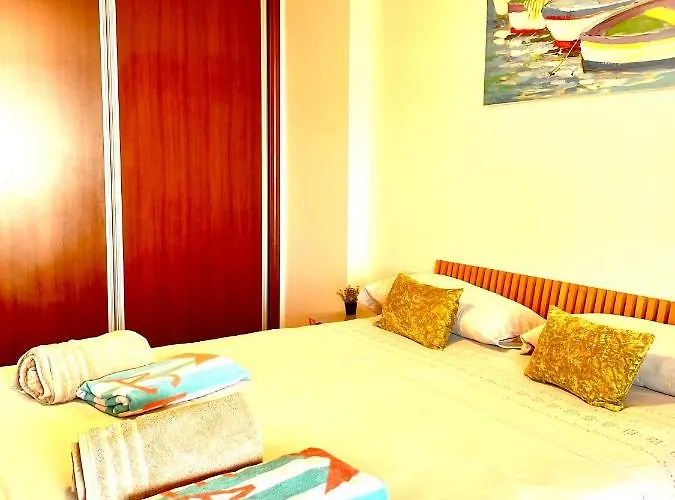 Vista Mar Azul Elegante Y Acogedor Apartmán